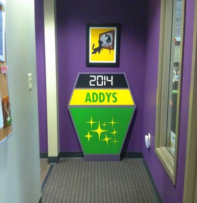 An award-winning hallway