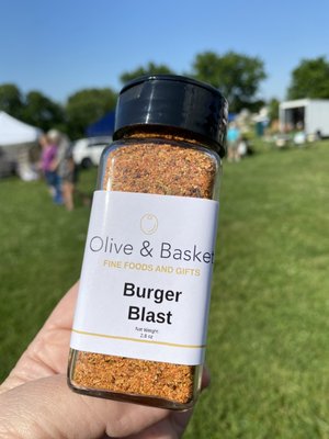 One of our most popular spices, burger blast spice mix.