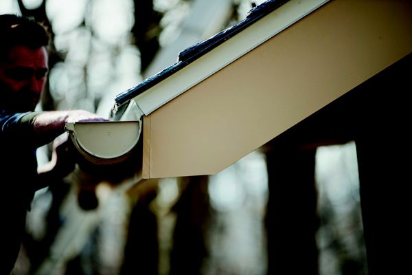 New Half round gutter Install