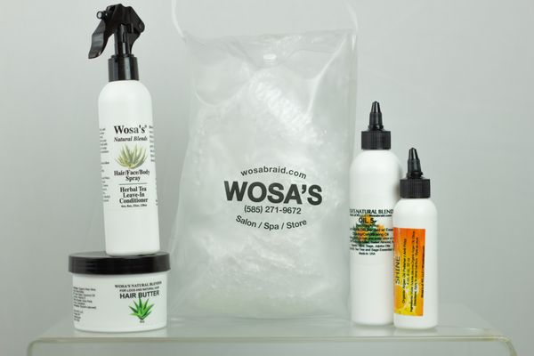 Wosa's Locs Bag - Retwist in a bag
L - Liquid Tea
O- Oil
C - Cream
S- Shine
w/ DIY instructions