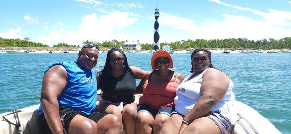 Everyone enjoys and has fun being on the H2O Captain boat!