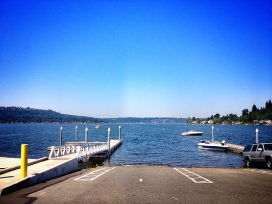 Boat Launch at Lake Sammamish State Park