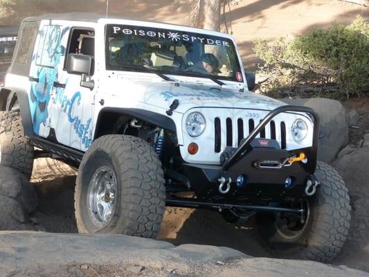 Poison Spyder JK on the Rubicon Trail 2009