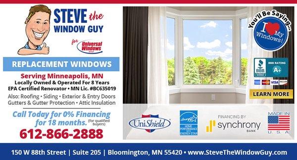 Universal Windows Direct of the Twin Cities