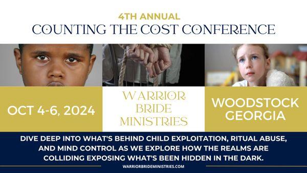 4th Annual Counting the Cost Conference & VIP Dinner October 4-6, 2024