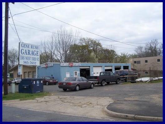 Gene Rush Garage Shop Front