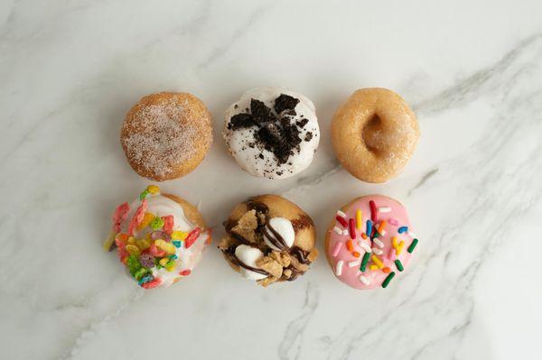 Mini donut flavors