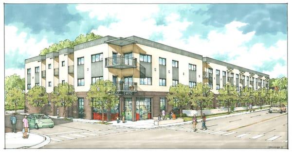 Our plans for a 45-unit mixed income rental property in Highland Park