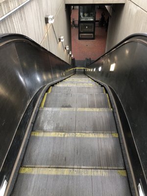 Do you what escalators become when they are broke?      Stairs!