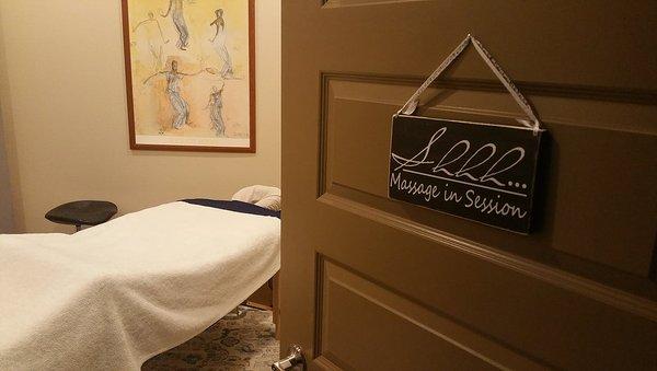 Nice relaxing massage room