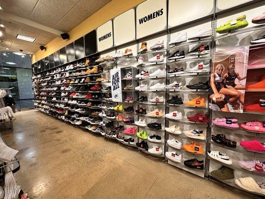 Great selection of athletic shoes