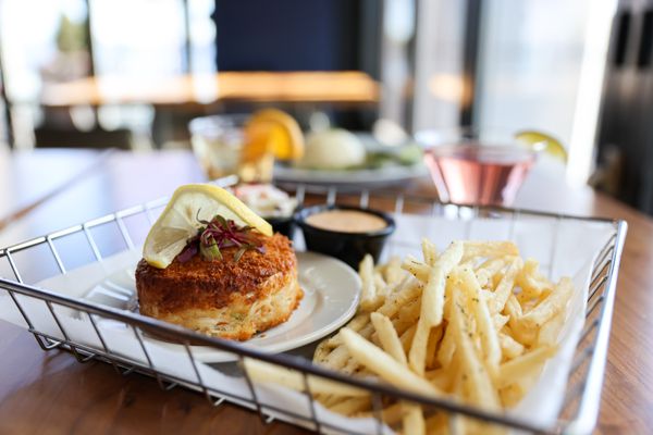 Looking for a bar and grill near you? Check out Jack's Bar + Grill and enjoy delicious meals like this crabcake!