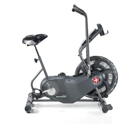 Upright exercise bikes