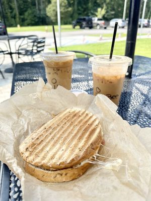 Rueben + liberty bell + honey latte