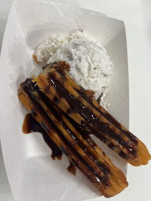 Ice cream churros