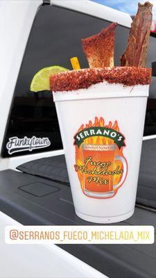 Serrano's Fuego Michelada Mix