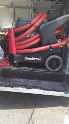 Our Rotobrush Duct Cleaning System