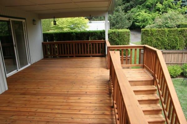 Deck - After Staining