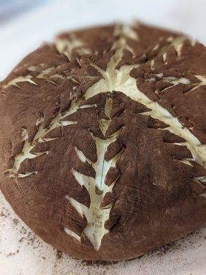 Making a brie cheese bread