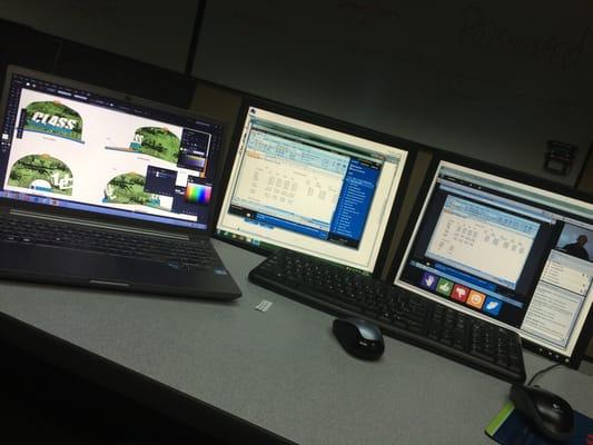 3 screens