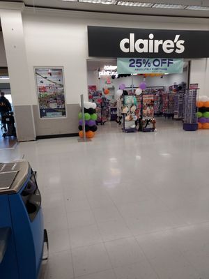 Claire's Inside Walmart