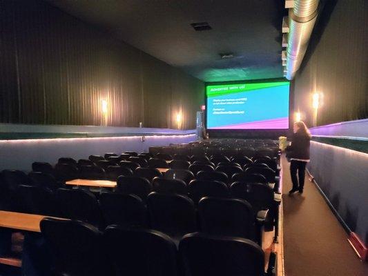 Seating Area in Clinton Theater