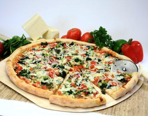 Florentine pizza