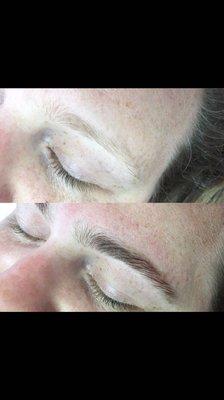 Brow tint & wax