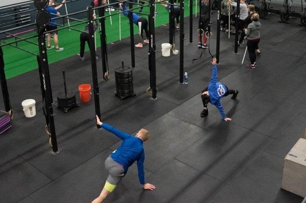 CrossFit workout at ALSW