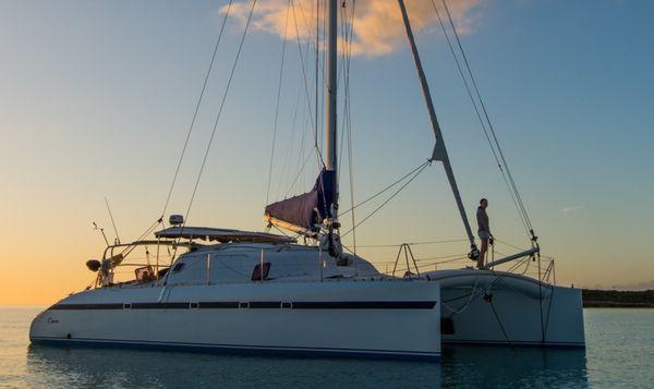 46 foot catamaran for up to six guests