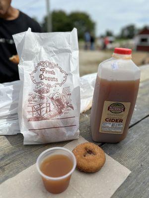 Cider and donuts!!!!