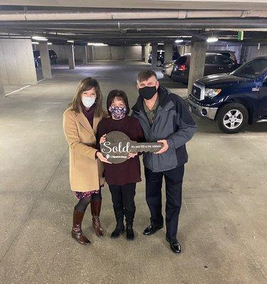 During COVID we did crazy things like close in parking garages! But, still clients who are so excited!!