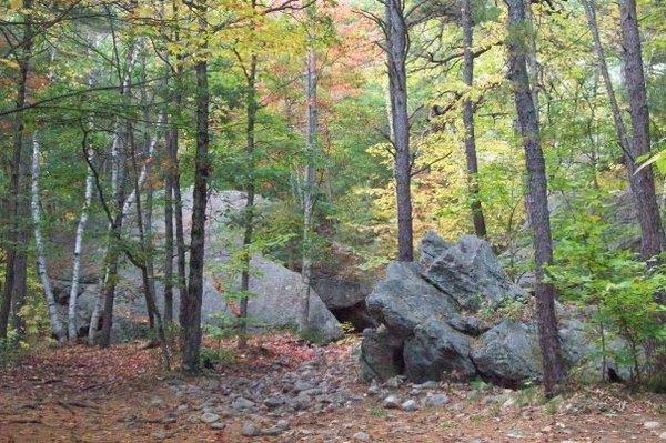 The cave at Jockey Cap Trail!