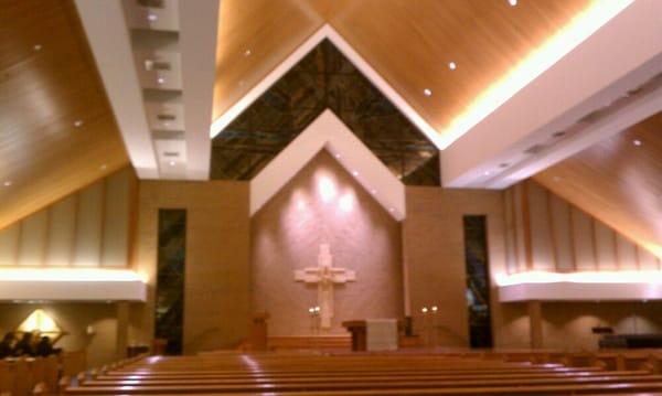 Christ the Redeemer, interior view.