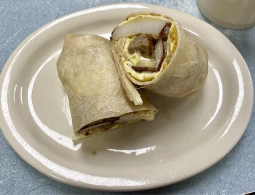 Breakfast burrito