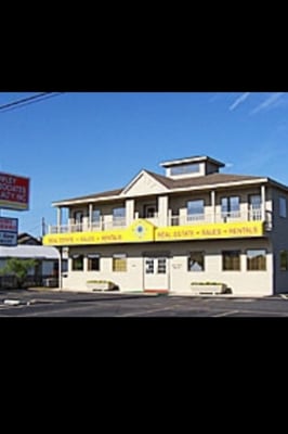 Bethany Beach office location. Across from the base with the helicopter out front!