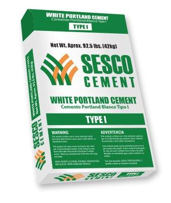 White Portland Type I Cement