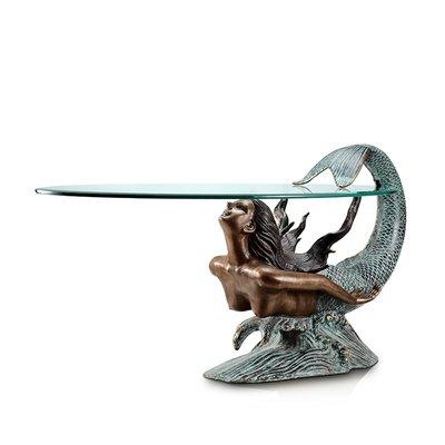 Amazing brass mermaid table in stock!