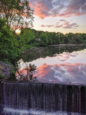 Beautiful summer sunset