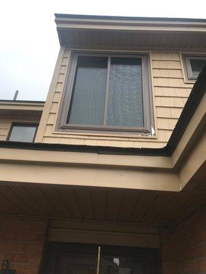 P&C Window installed defective windows and the trim they installed is peeling. A picture is worth a thousand words!