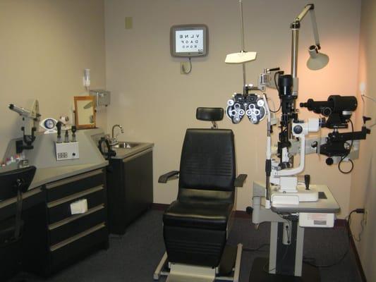 State of the art exam rooms