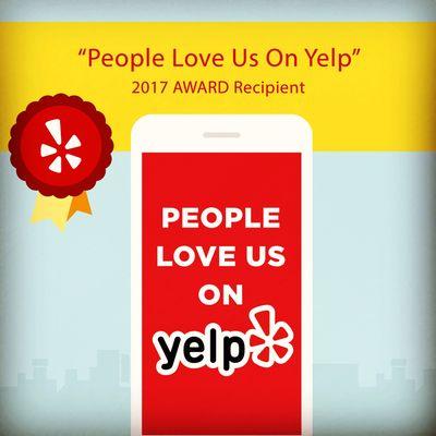 Thank you Yelp for recognizing us and thank you to all our clients. We appreciate and value our clients.