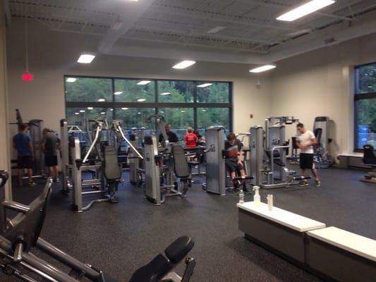 New weight machines 8/2014.