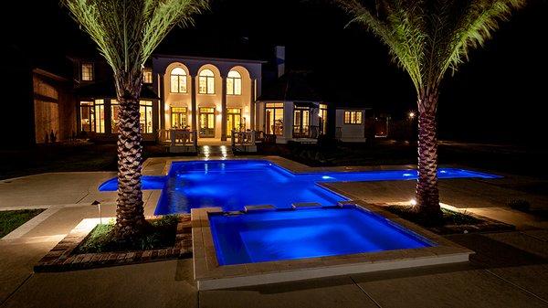 Let us install LED lighting for your pool!