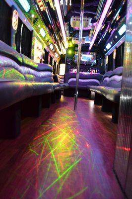 50 passenger Luxurious Party Bus