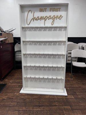 Champagne wall