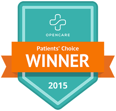 Opencare Award for Austin's Top 5 Dentists