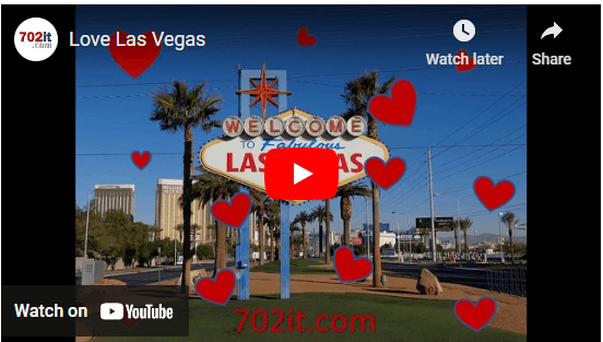 We Love Las Vegas

Watch the video: https://www.youtube.com/watch?v=sP-3A2ILf28