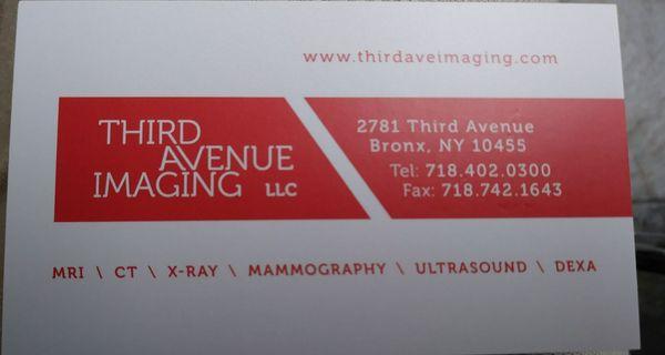 Third Avenue Open Mri