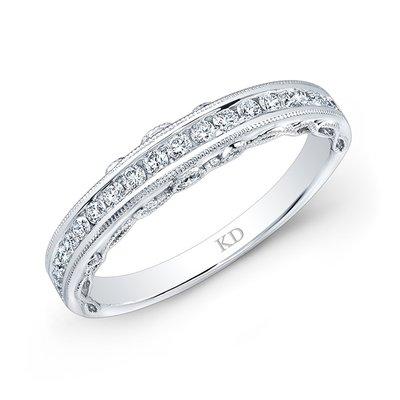 White Gold Wedding Band